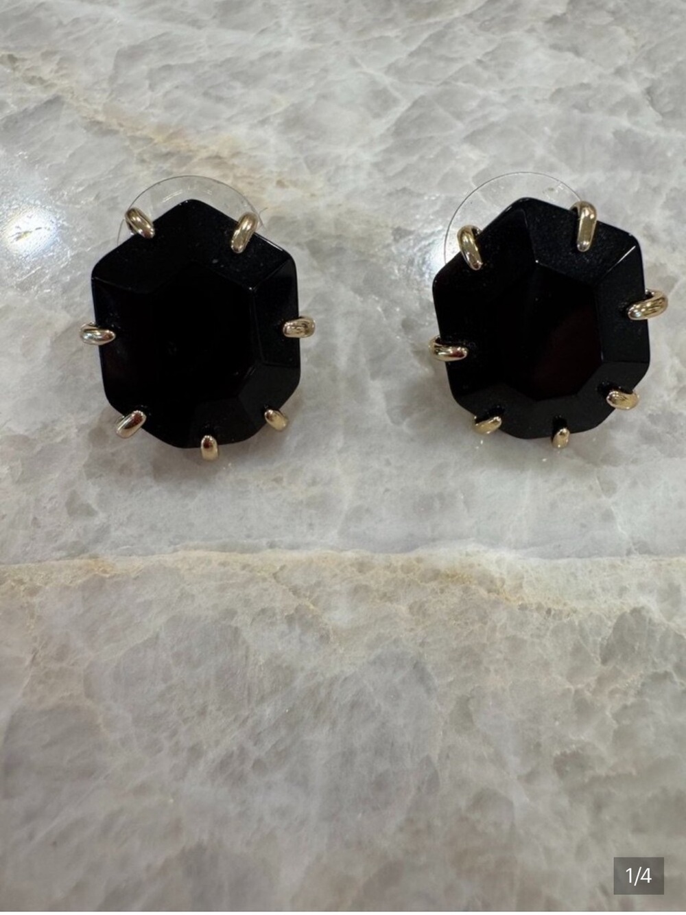 Kendra Scott Morgan Black Stud Earrings